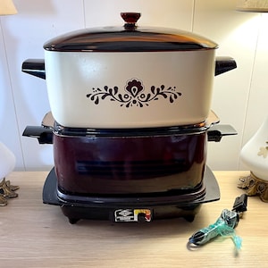 These magical vintage Crock-Pot Slow Cookers from the 70s & 80s