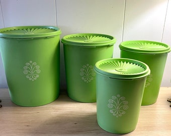 Tupperware Canisters 2 Canisters Flour and Sugar Canisters