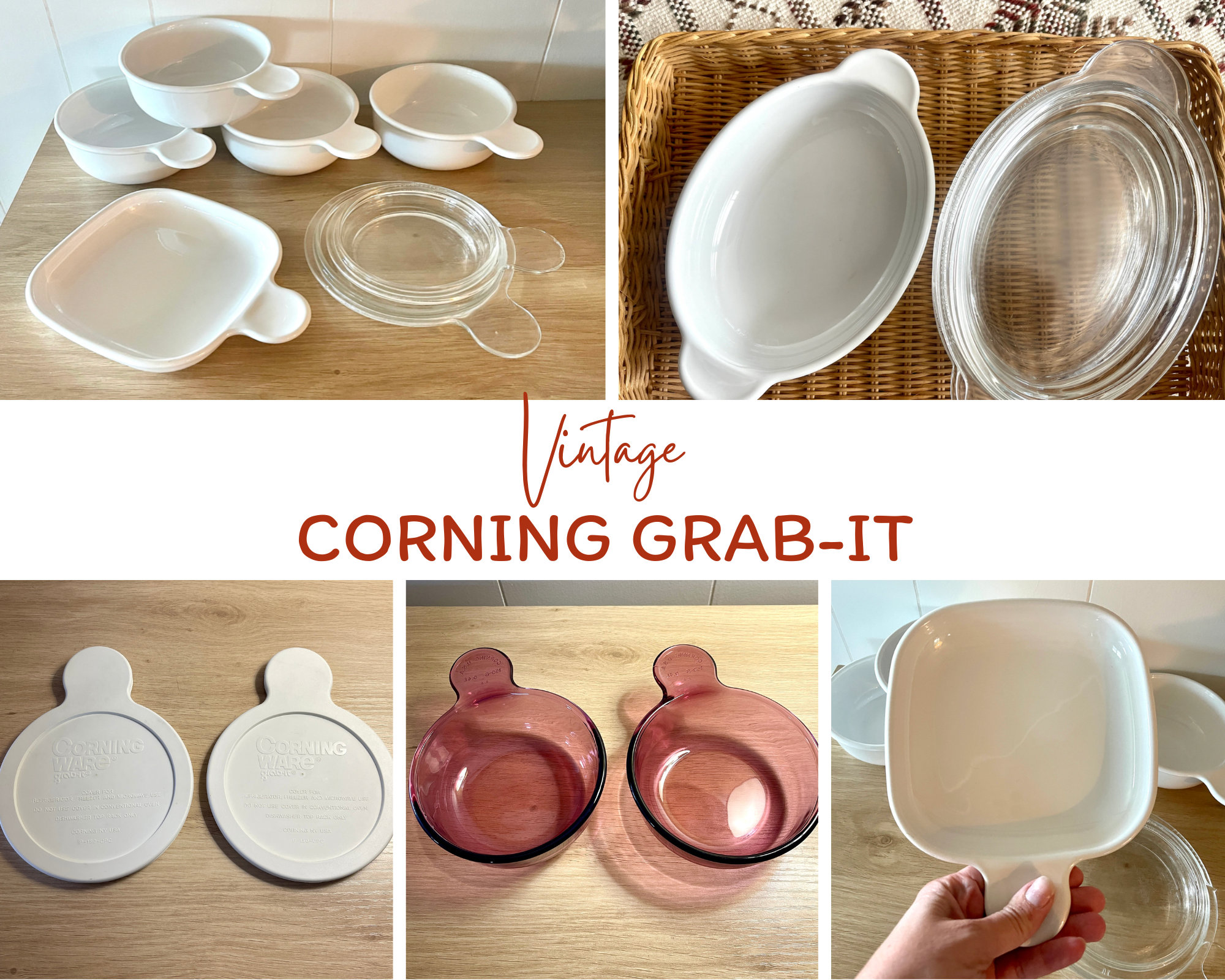 Corningware Grab It Lids - n9jb62p