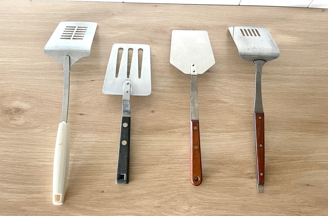 Vintage Kitchen Spatulas Retro Mid Century Utensils SOLD Etsy
