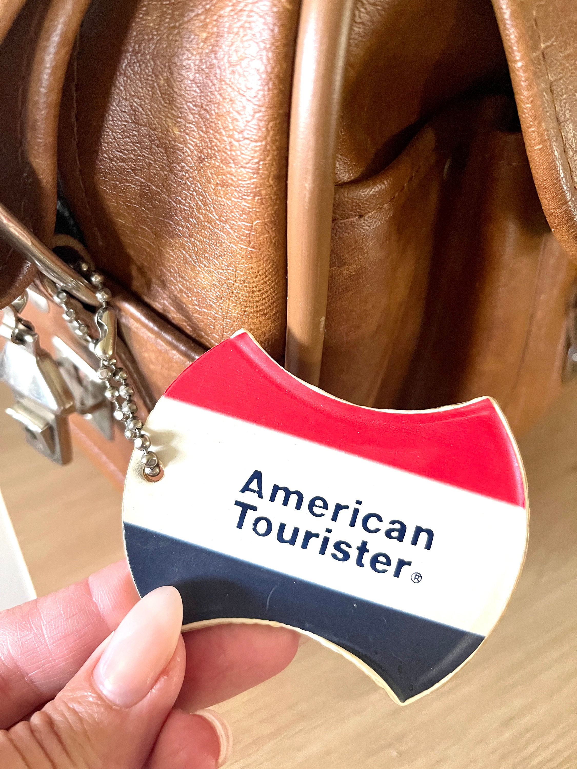 Vintage 1981 American Tourister Travel Weekender Shoulder Bag Brown Soft sided luggage case Mid Mod MCM Tassen & portemonnees Bagage & Reizen Weekendtassen 