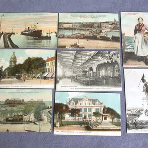 BOULOGNE-SUR-MER - Eight Unwritten Postcards (circa 1910-20)