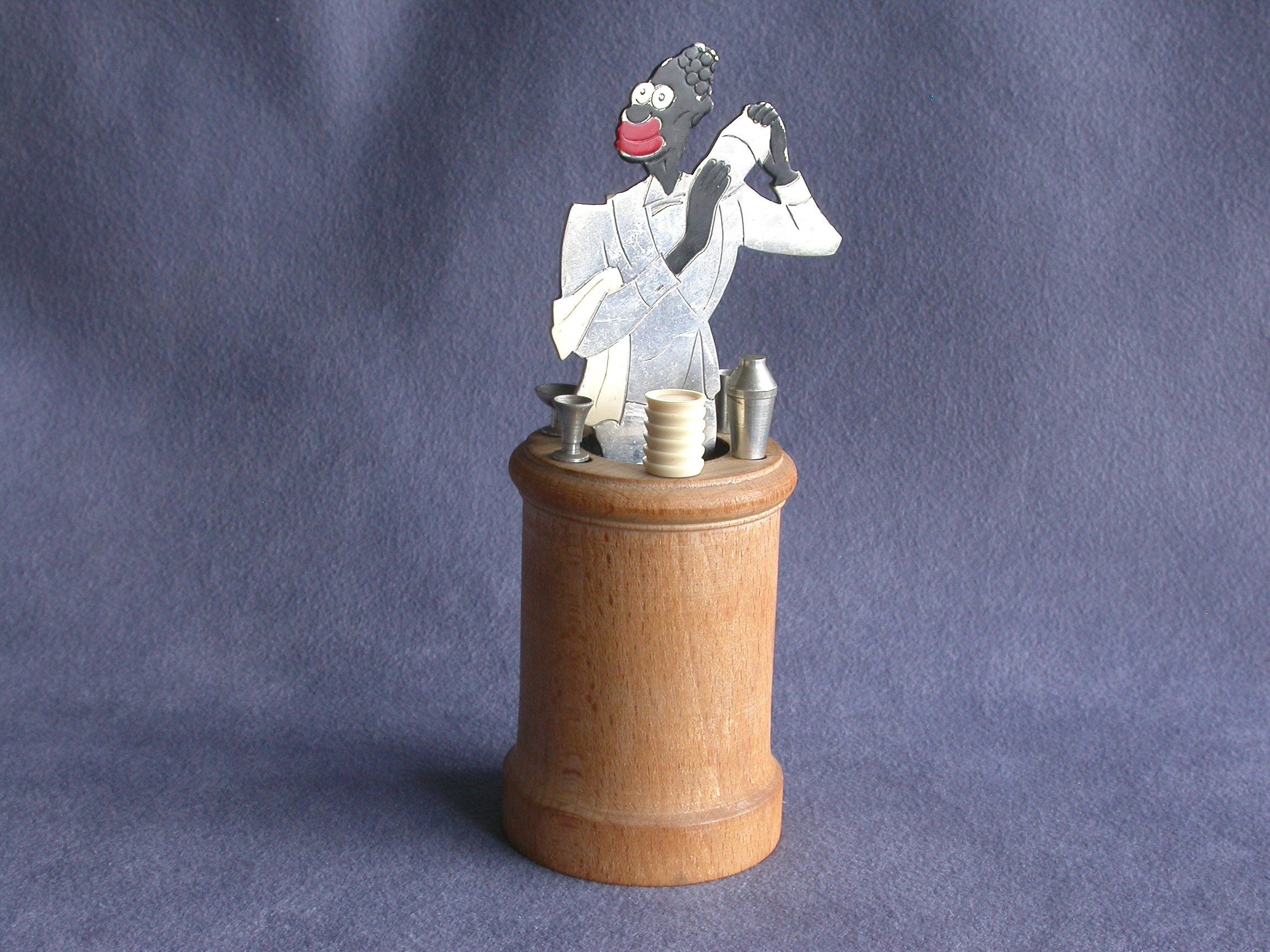 ANCIEN VERRE DE Lampe Art Deco Fut Central Piece Detachee Pour Lustre A