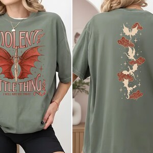 bookish dragon rider shirt violet sorrengail fourth wing tee
