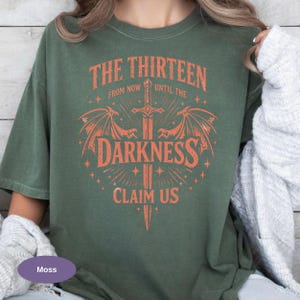 comfort colors throne of glass tee we are the thirteen shirt