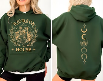 Xaden Riorson House Sweatshirt, Dragon Rider Bookish Hoodie, Iron Flame Sweater, Xaden and Violet, Gift For Book Lover.