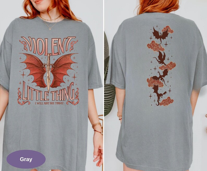 fourth wing fan gift dragon rider bookish violet shirt