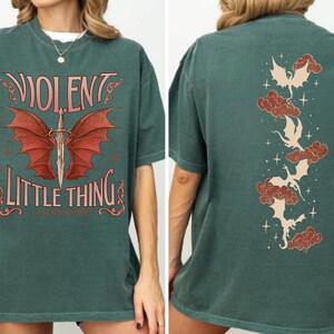 iron flame merch shirt dragon rider bookish fourth wing tee