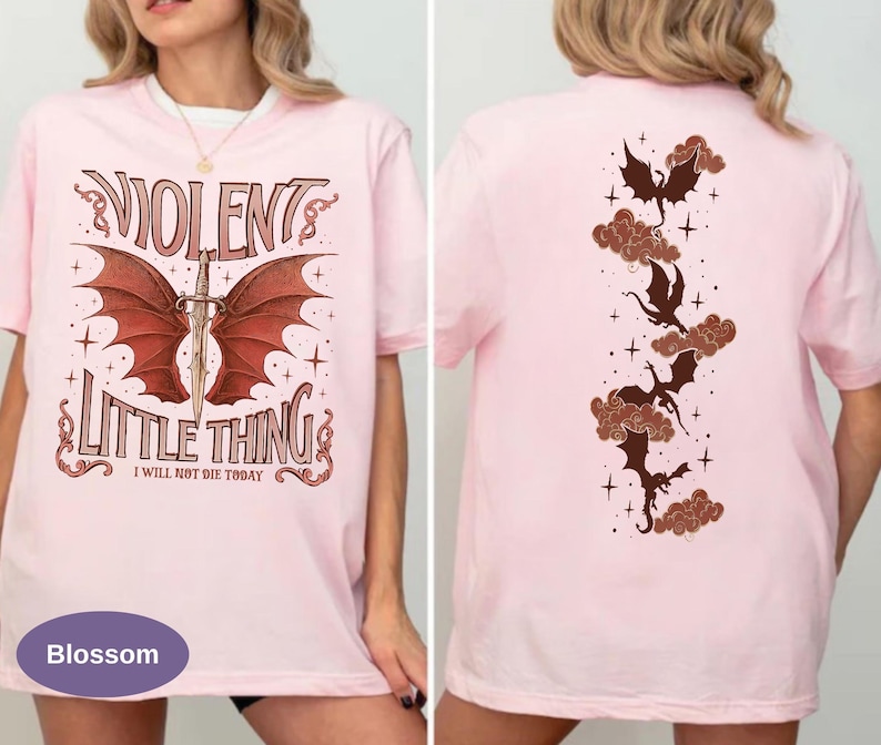 dragon rider bookish shirt violent little thing violet sorrengail tee
