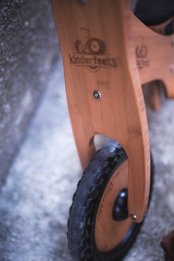 Balance Bike Classic Bamboo Etsy