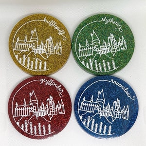 Wizarding House Coasters