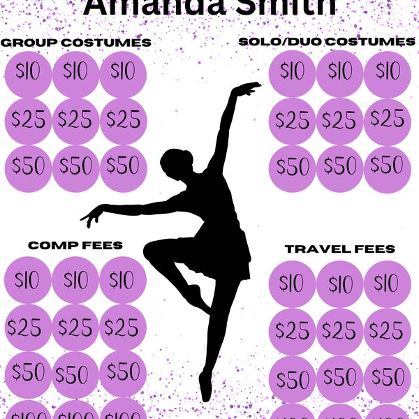 Competition Dance Fundraising Fundraiser Template Flyer dance fundraiser studio comp ANY Color you want