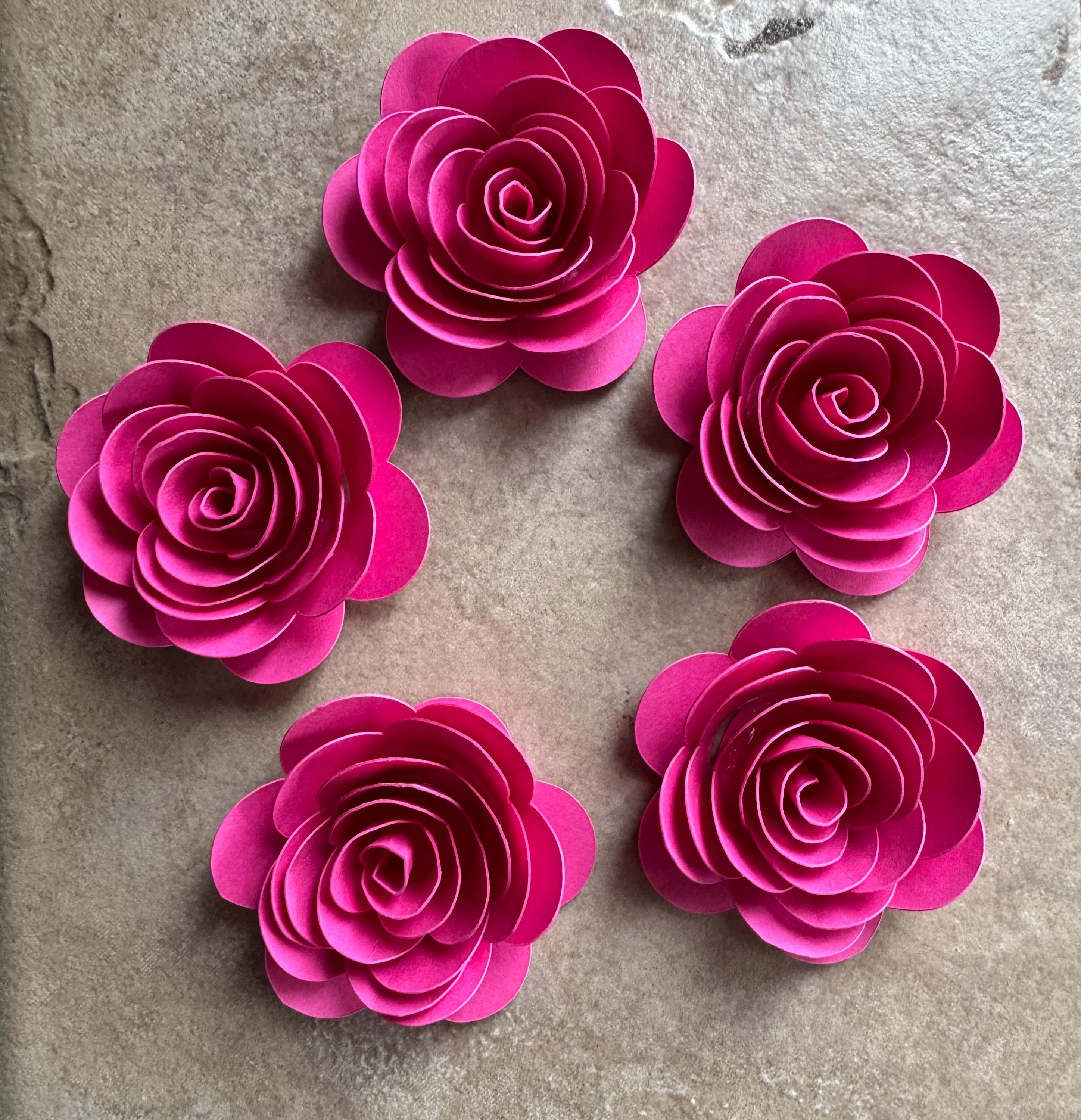 Pink Roses Roll 1.5