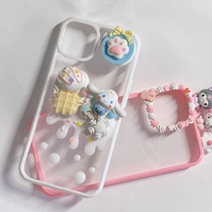 Handmade 3D Cute Kawaii Cartoon iPhone 13 Cases