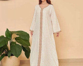 Beautiful long turkey abaaya Morocco style dress eid dress