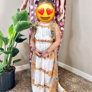 Cool summer dresses for kids(Somali baati kaftan dresses