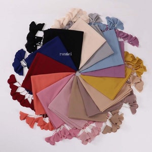 Bubble chiffon hijab