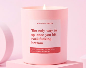 Thinking of You Gift | Funny Thinking of You Gift | Funny Candle | The Only Way Is Up