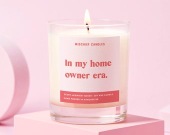 New Home Gift | Funny New Home Gift | Clear Glass Funny Gifts | Home Owner Era