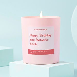 Birthday Gift For Her | Funny Birthday Gift | Gift for Friend | Happy Birthday You Fantastic Bitch