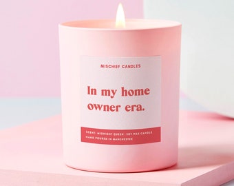 New Home Gift | Funny New Home Gift | Soy Wax Candle | Home Owner Era