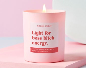 Boss Bitch Gift | CEO Boss Entrepreneur New Job Gift | Funny Gifts | Light for Boss Bitch Energy