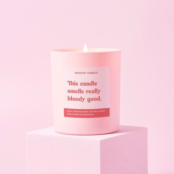 Scented Soy Candle Funny Scented Candle This Candle Smells