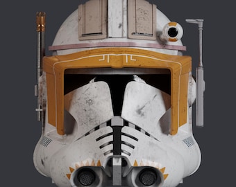 Commander Cody 3D Printed 1:1 Helmet Kit