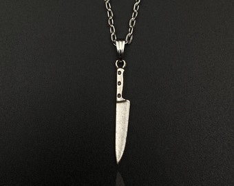 ネックレス・チョーカー BLENDOFF Cleaver Knife Necklace Silver 925 Amazon.com: .925 Sterling Silver 1-1/4