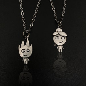 Sun and Moon FNAF Inspired Five Nights at Freddy Fazbear Pizza Pendants  Necklace Keychain Earrings Gregory Roxy Chica Monty Videogame Nerd 