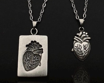 Herz Puzzle Paar Halskette: Edelstahl Passender Schmuck