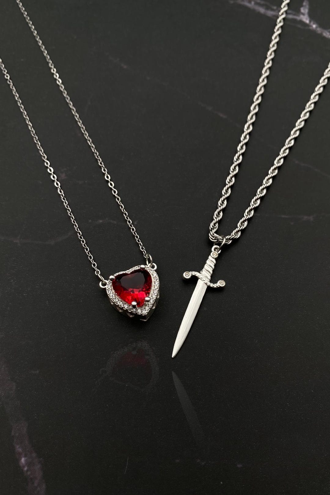 Hearting Sword Pendant チェーン付き Silver925 il_1080xN.7034454617_l6u0.jpg