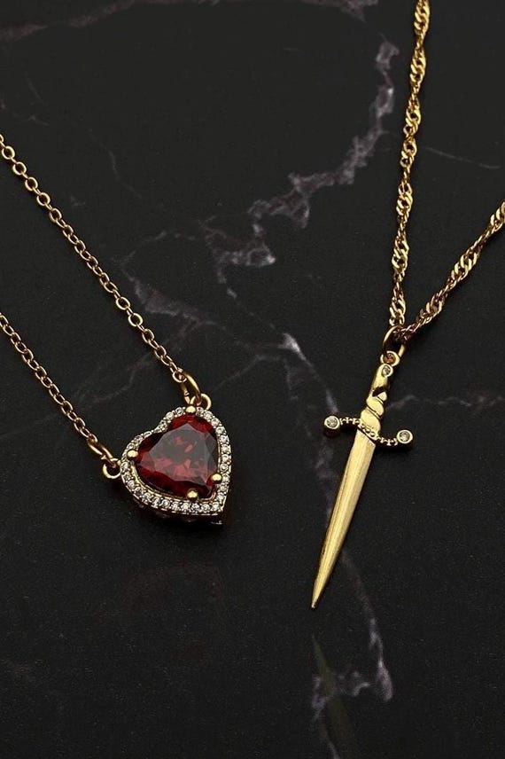 Hearting Sword Pendant 真鍮 アクセサリー ⑳Hearting Sword Pendant