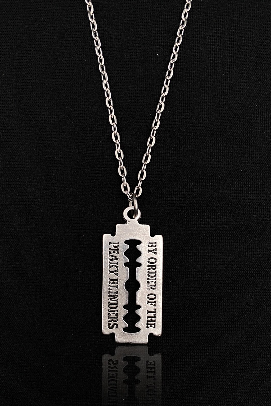 Razor Blade Men Women Necklace Razor Blade Necklace Razor Etsy