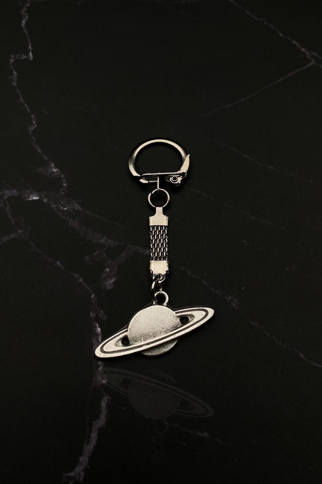 Handmade Saturn Keychain: Celestial Space Gift - Etsy
