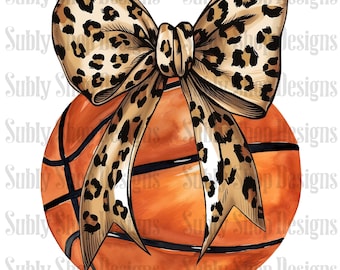 Basketball leopard coquette bow, basketball mama designs, basketball girl designs, basketball dtf designs, basketball mama dtf designs