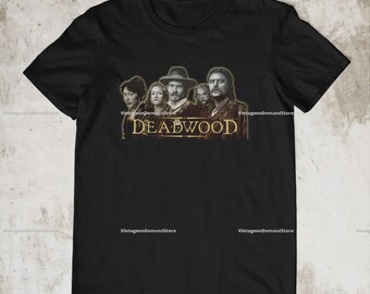 LDL228 Deadwood TV Show T Shirt for Womens Contton LDL228 Deadwood TV Show T Shirt for Womens Contton