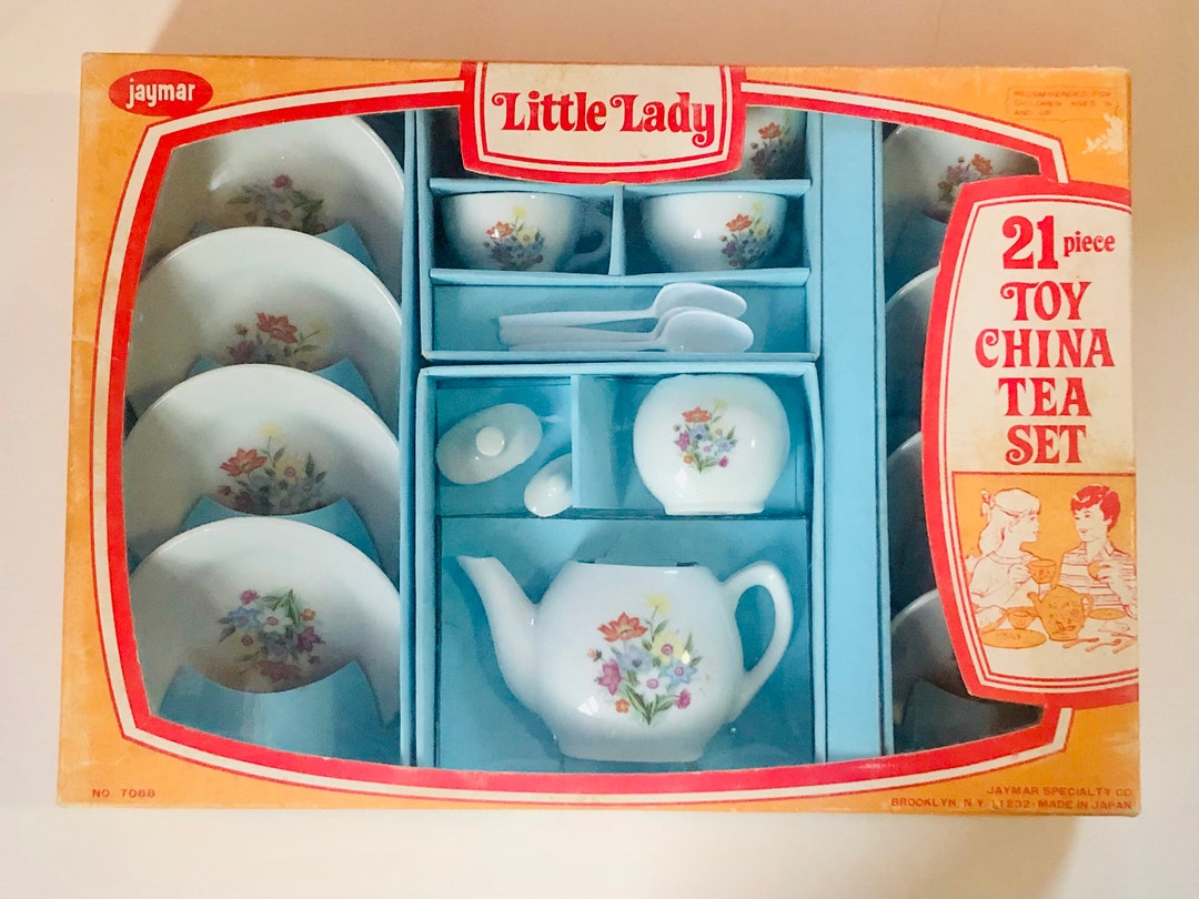JAYMAR Little Lady Toy China Tea Set Made in Japan Etsy