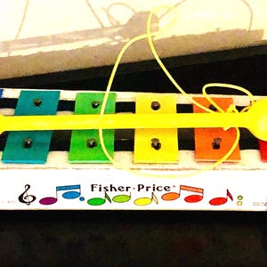 Vintage Fisher Price Xylophone with Mallet