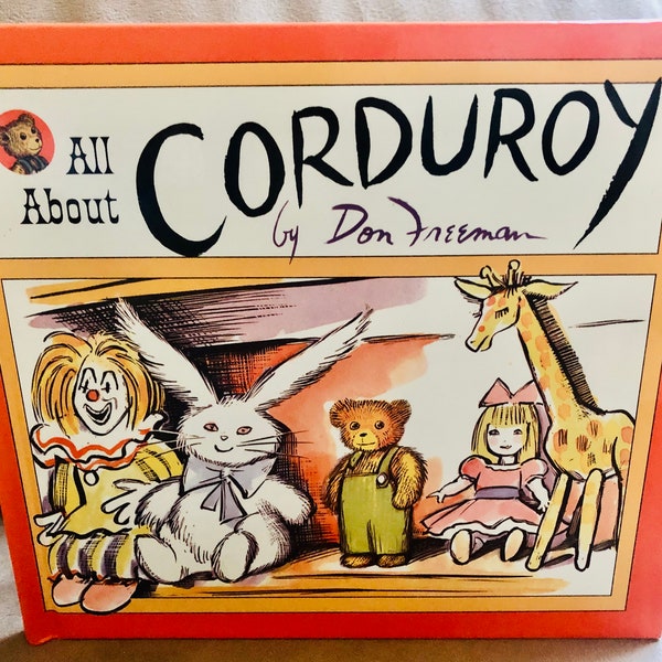 All About Corduroy hardback book