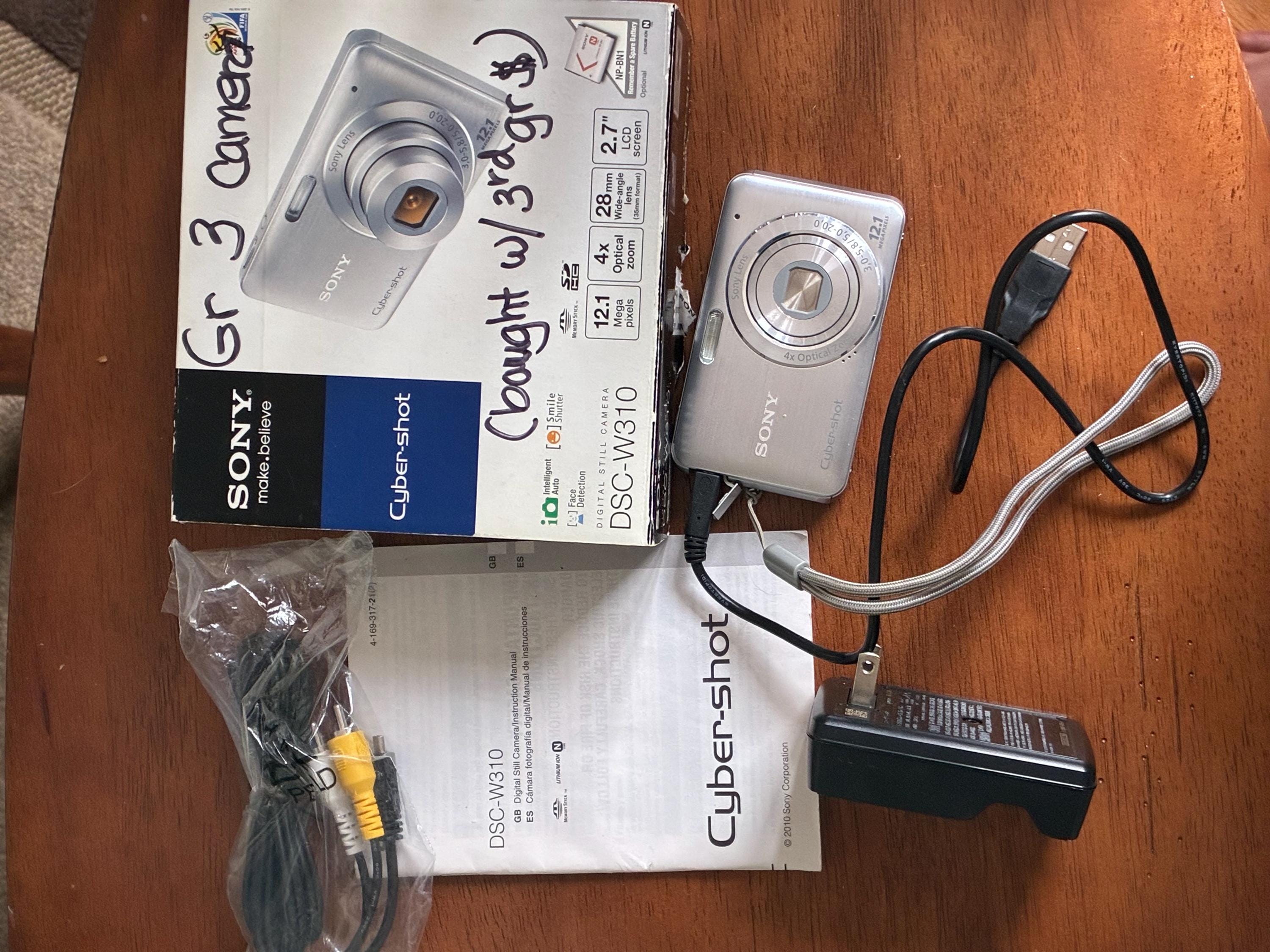 Sony Dsc W310 - Etsy