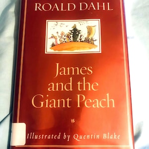 James and the Giant Peach hardback book by Ronald Dahl