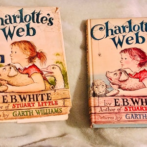 Charlotte’s Web hardback book 1960s edition