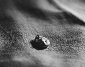 Cornish Seaweed Pendant • Raised Silver Clay Necklace • Sterling Chain • Ocean Jewelry • Celtic Shoreline Cornwall