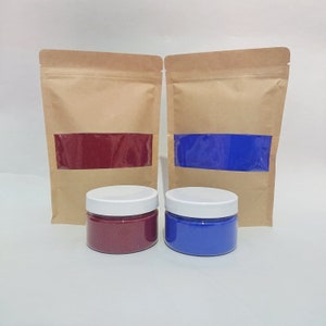 Moroccan nila Sahraouia and Aker fassi powders, 100g - 400g ,  Premium quality,  النيلة الزرقاء والعكر الفاسي.