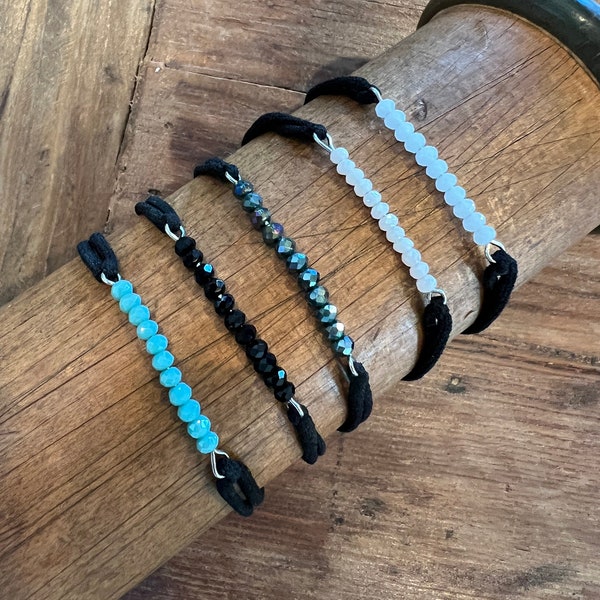 braided hair tie bracelet