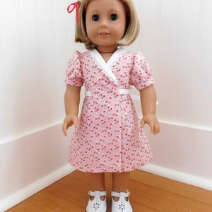 18 in doll, 1930, Hooverette dress, Kit dress, Ruthie dress