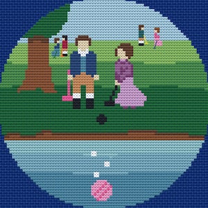 Bridgerton Pall Mall Cross Stitch
