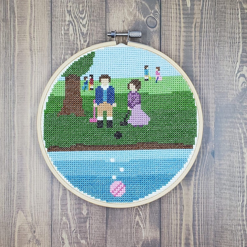 Bridgerton Pall Mall Cross Stitch Etsy Australia