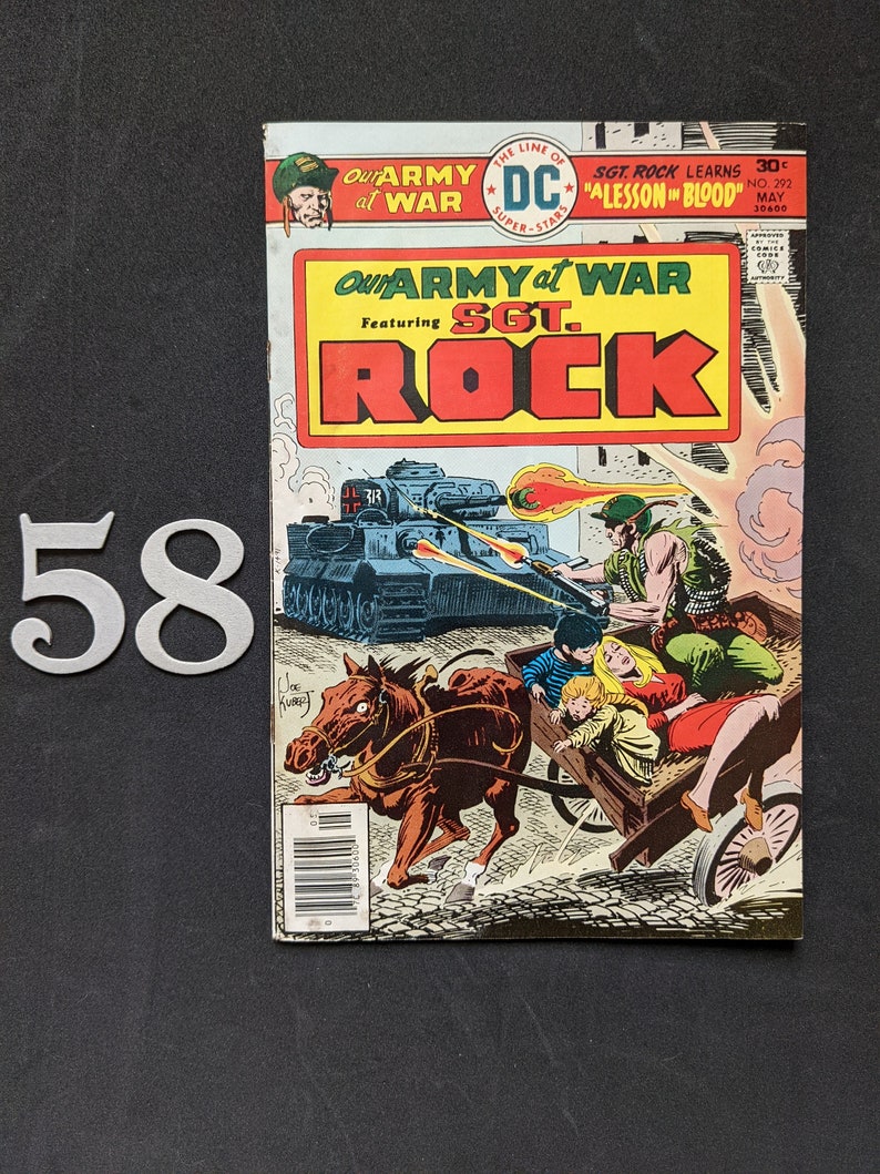 DC Combat Comic Book Collection, Sgt. Rock, Boy Commandos, GI Combat ...